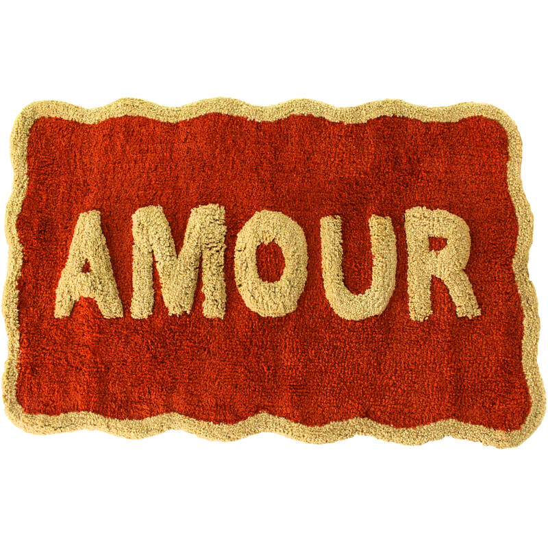 Badmat Amour Katoen Terra (50x80cm) - KERSTEN