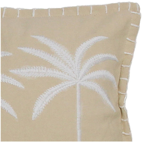 Kussen Palmboom Katoen Beige (30x50cm) Casa Corazon - KERSTEN