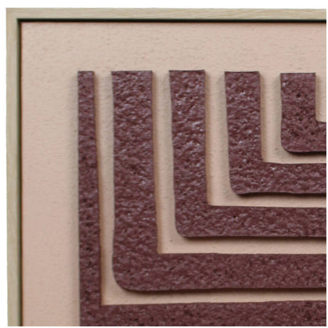 Wandbord Papier Multi (60x2.9x80cm) Ruby Pulse Collection - KERSTEN