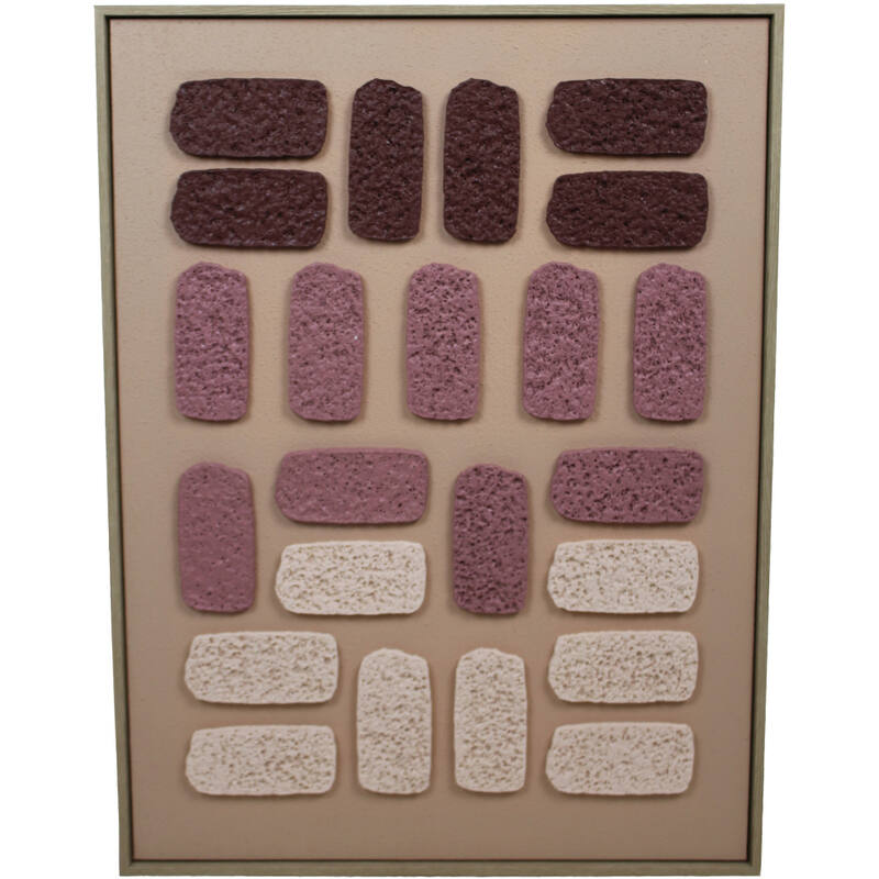 Wandbord Papier Multi (60x2.9x80cm) Ruby Pulse Collection - KERSTEN