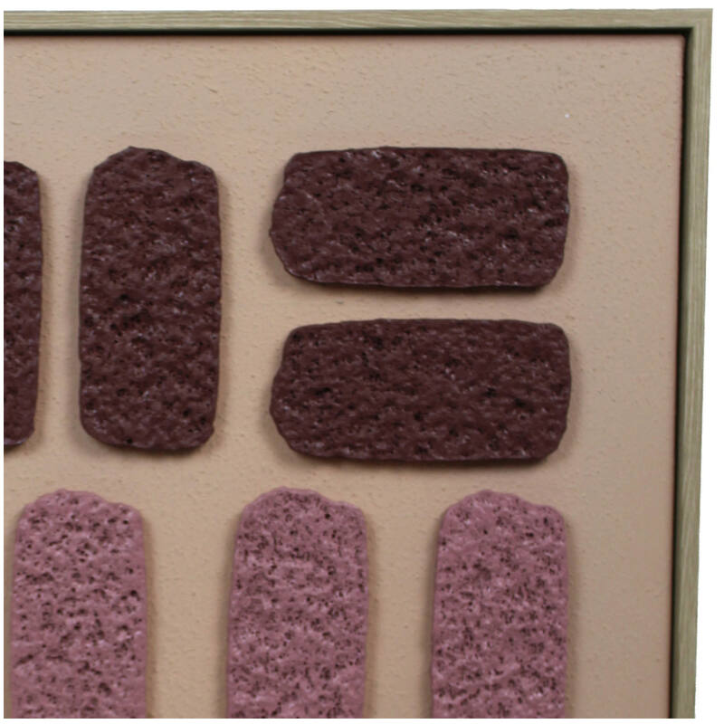 Wandbord Papier Multi (60x2.9x80cm) Ruby Pulse Collection - KERSTEN
