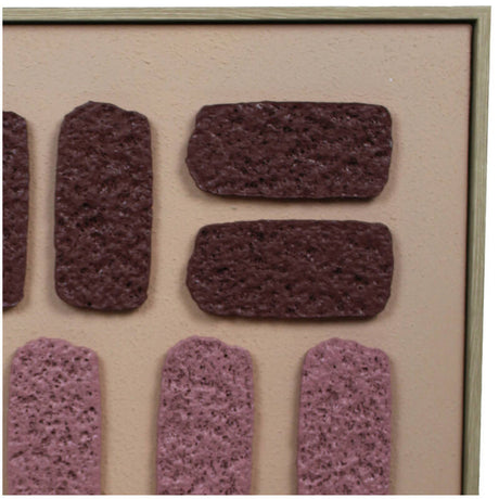 Wandbord Papier Multi (60x2.9x80cm) Ruby Pulse Collection - KERSTEN