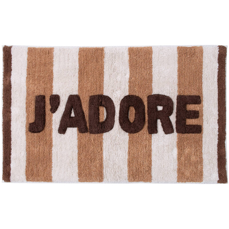 Badmat J'Adore Katoen Multi (50x80cm) Nieuw Voorjaar/Zomer 2026 - KERSTEN