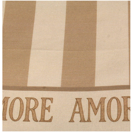 Tafelkleed Amore Katoen Beige (140x240cm) Tavola Amore Collection - KERSTEN