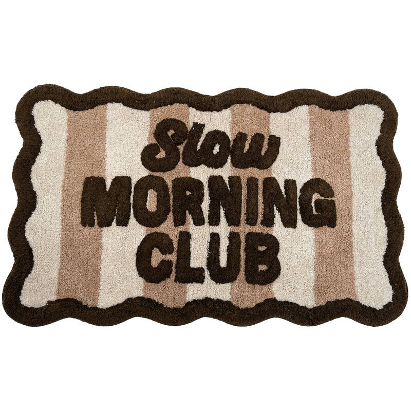 Badmat Slow Morning Katoen Multi (50x80cm) Nieuw Voorjaar/Zomer 2026 - KERSTEN