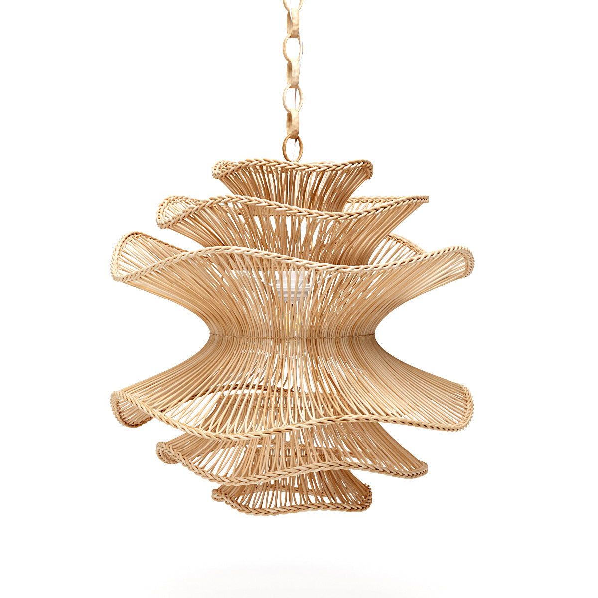 Japandi Rattan Lampenkap – Naturel / Mojo Boutique
