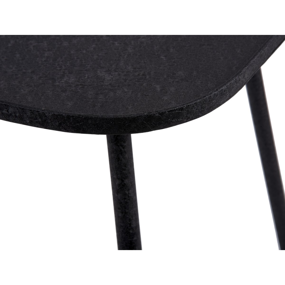 Bijzettafel Boaz Groot Zwart / Leitmotiv