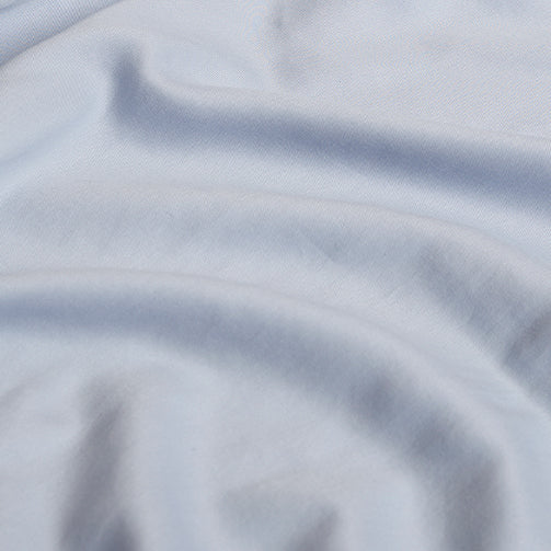 Hoeslaken Satijn Licht Blauw (90×210×30) / Coco & Cici