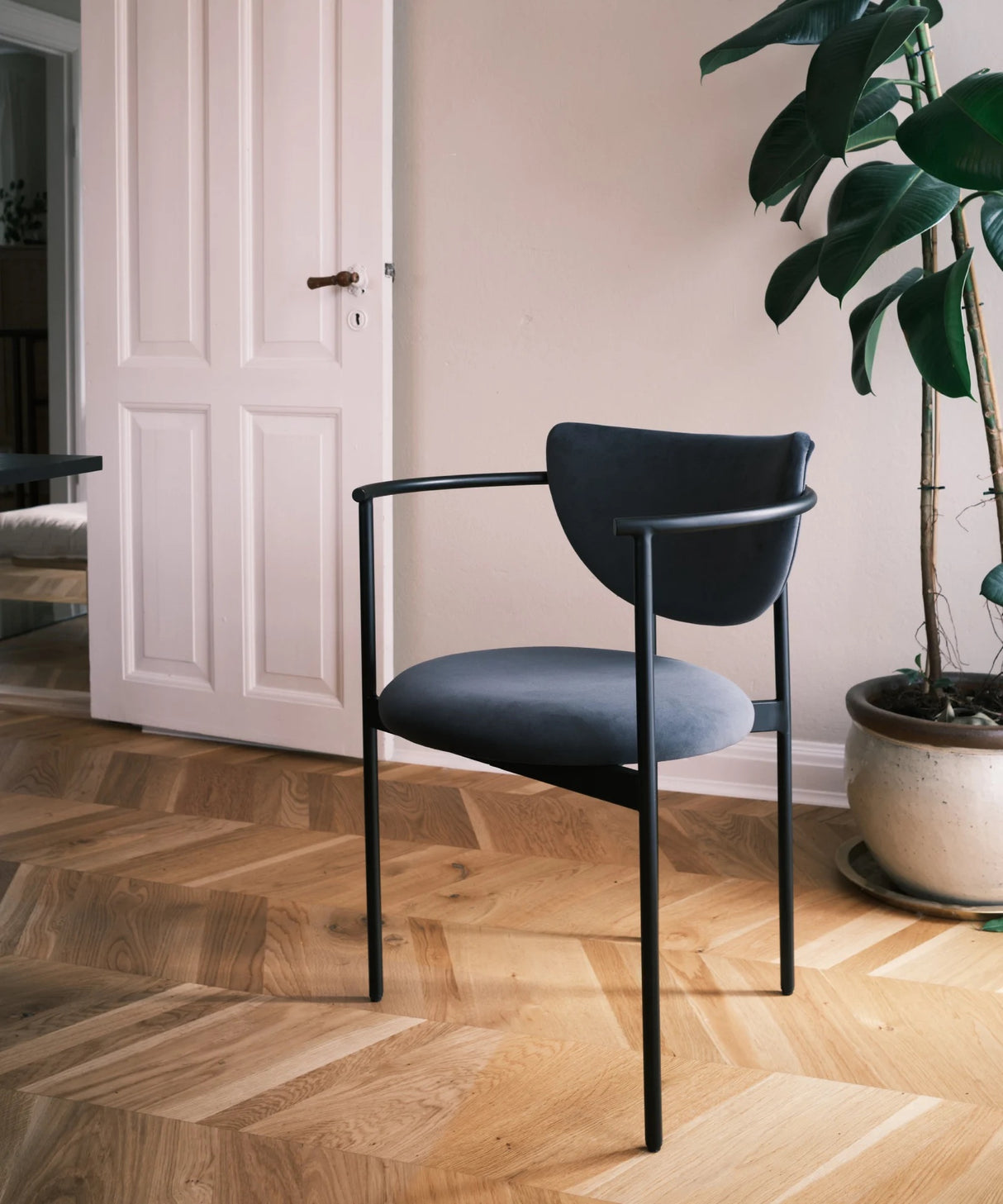 Eetkamerstoel Lunar Donkergrijs / Njordec