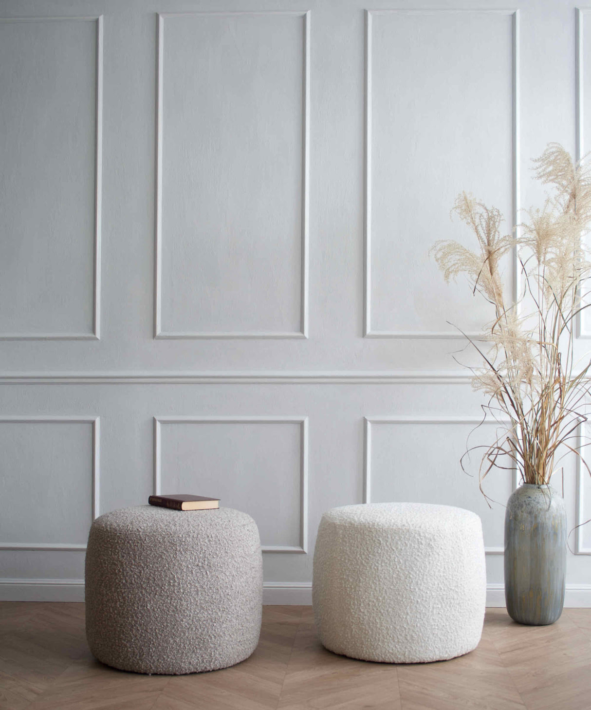 Ronde Bouclé Poef / Njordec