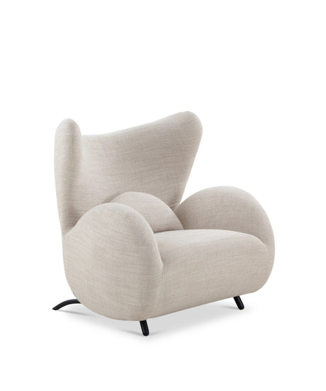 Grote Buffel Fauteuil Crème / Njordec
