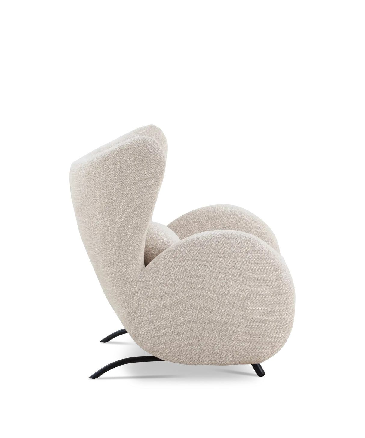 Grote Buffel Fauteuil Crème / Njordec