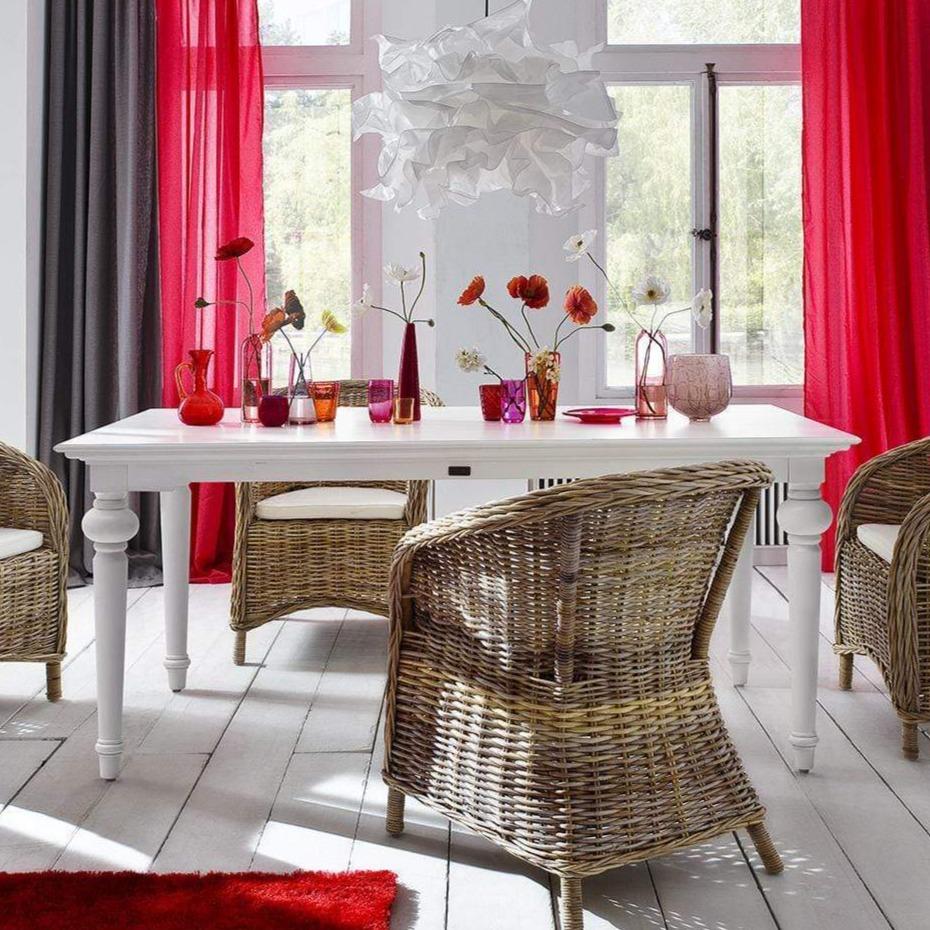 Eettafel Provence Wit 200 cm / NovaSola