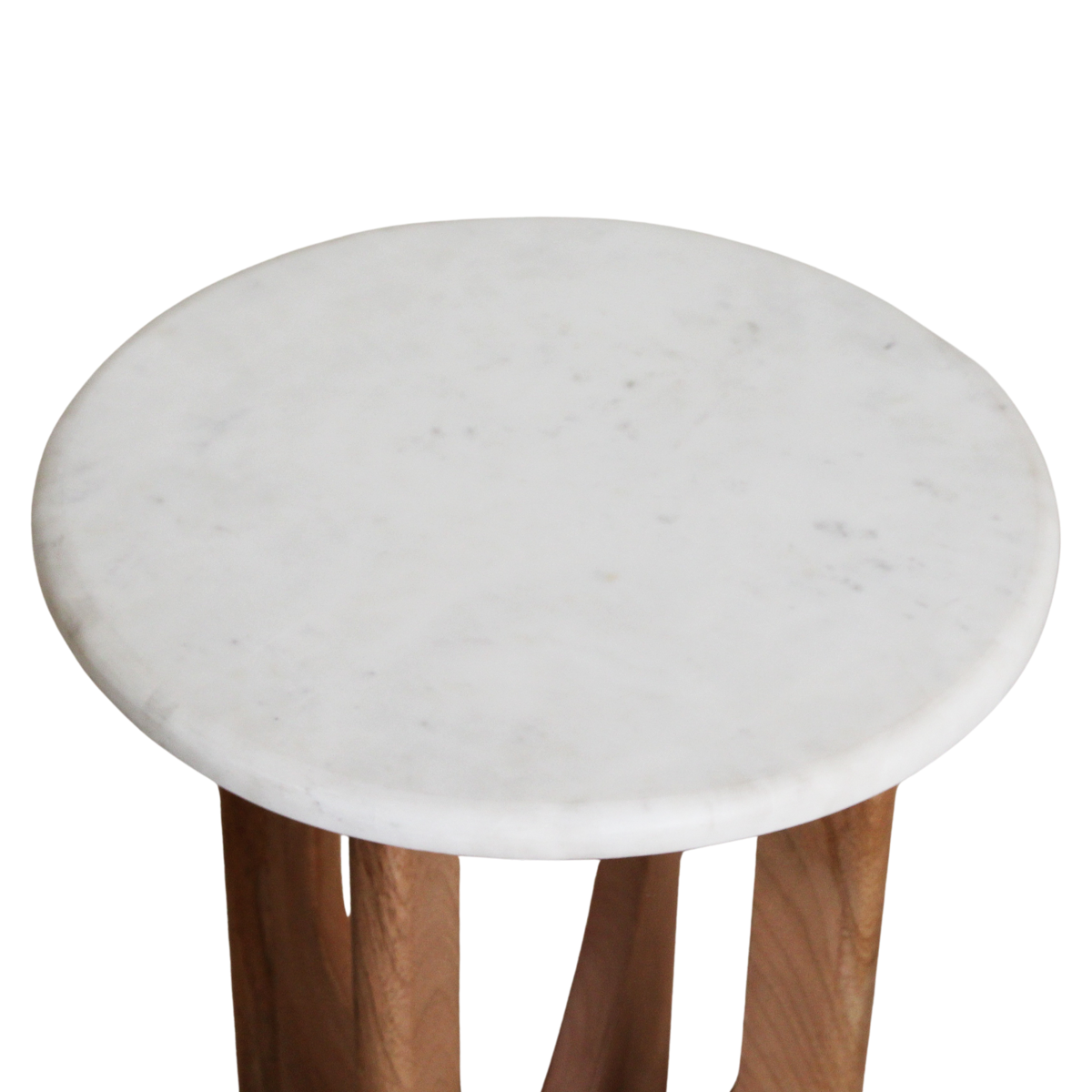 Bijzettafel Kuching Marmer Wit / Raw Materials