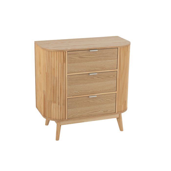 Kast Rond – Dennenhout Naturel (Large) / J-Line