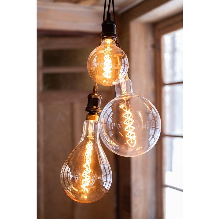 LEDlamp Amber G200 Double Spiral Ø20×H30 (Set van 2) / J-Line