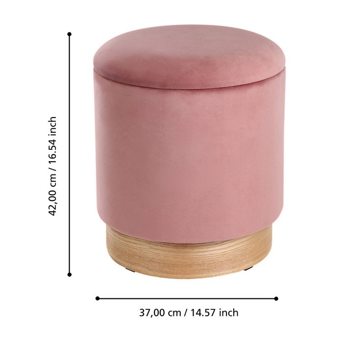 Poef Hwak (ø37xH42 cm) / EGLO Living