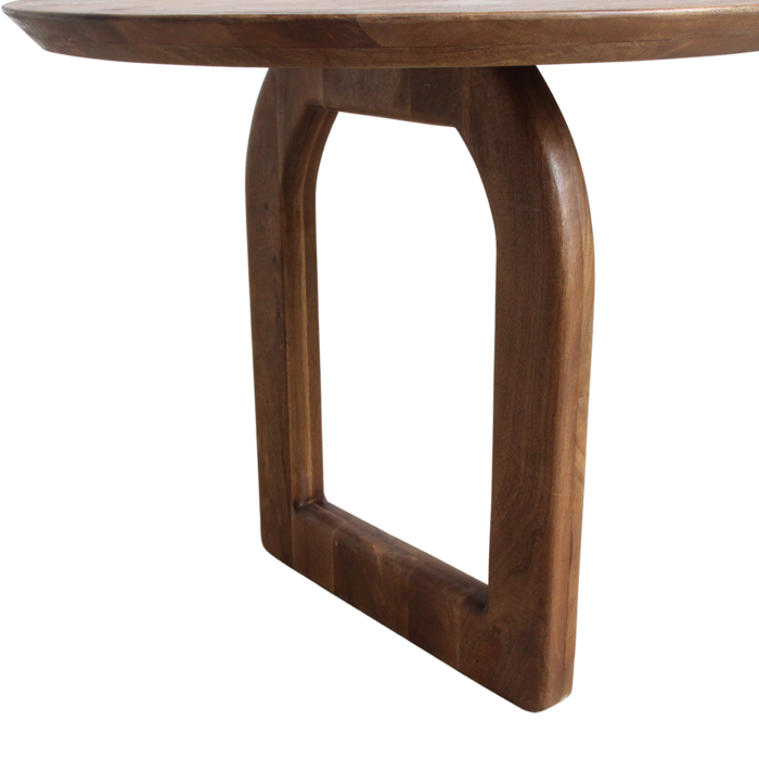 Eettafel Bullnose Mix Base Bruin 200 cm / Raw Materials