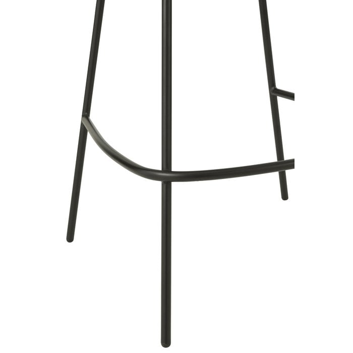 Barkruk Grijs/Zwart (Set van 2) / J-Line