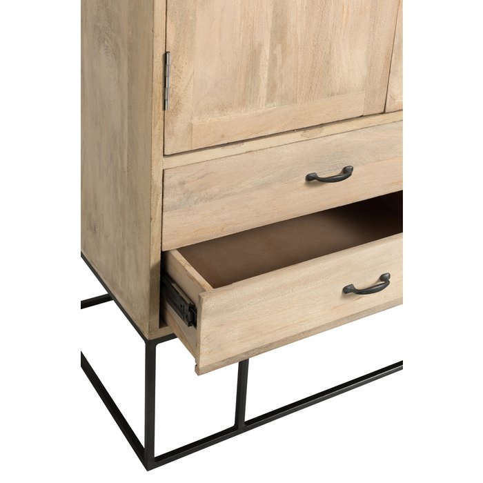 Kast Geweven - Naturel Hout / J-Line