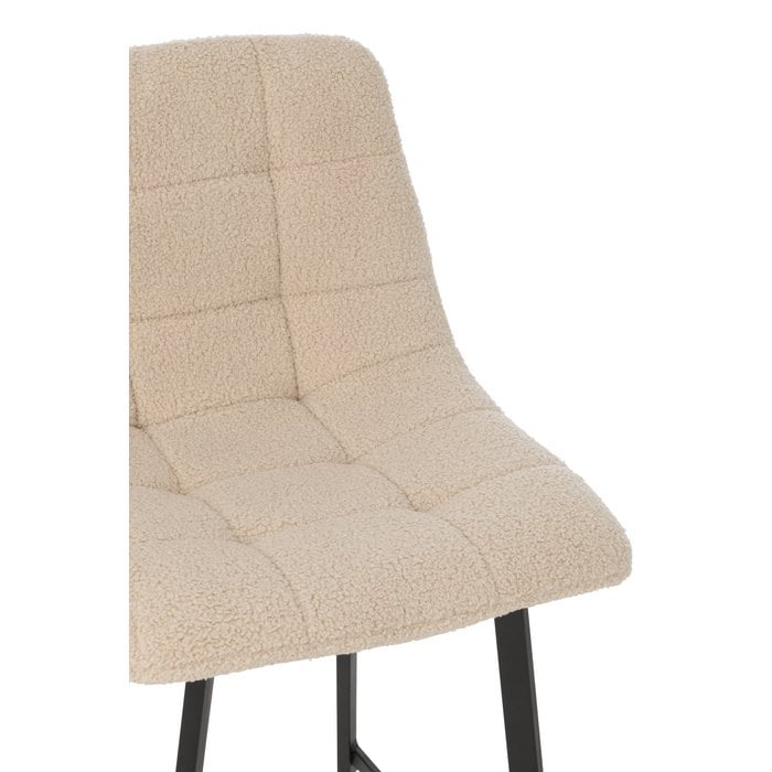 Barstoel Kent Wit (Set van 2) / J-LINE