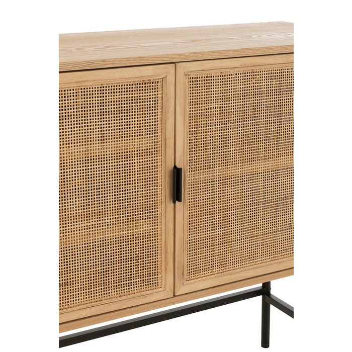 Kast Vierkant – Naturel/Zwart (Small) / J-Line