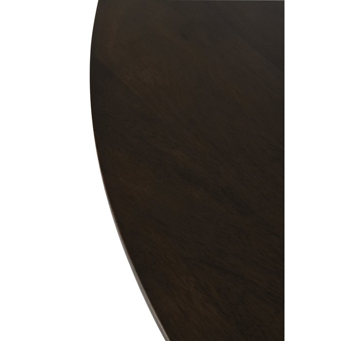 Eettafel Eli Hout Donkerbruin (Ø 110 cm) / J-Line