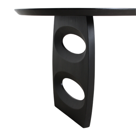 Eettafel Bullnose Teardrop Zwart 180 cm / Raw Materials