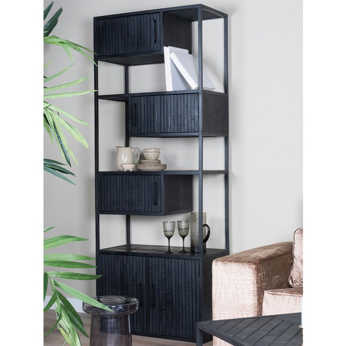 Kast Loek – Zwart Mangohout / Home67