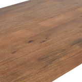 Eettafel Bullnose Teardrop Bruin 240 cm / Raw Materials