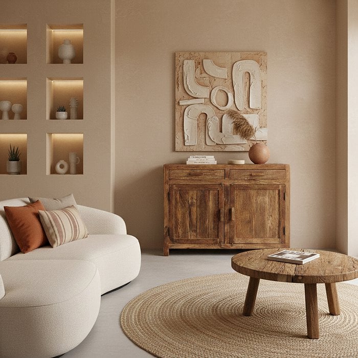 Farmwood Dressoir – 2-Deurs / Raw Materials