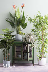 Bamboe Kunstplant (H180 x Ø80 cm) Green Collection – MICA DECORATIONS
