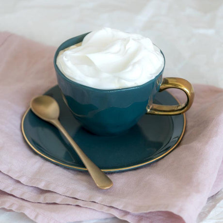 Good Morning Bord Blauwgroen (set van 4) / Urban Nature Culture