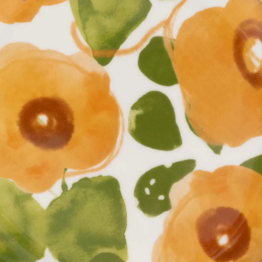 Good Morning Bord Bloemenmotief Karamel / Urban Nature Culture