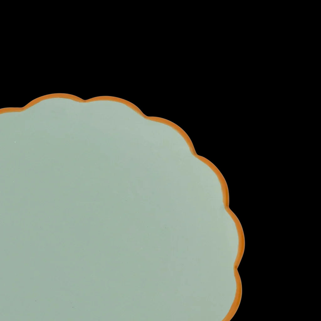 Good Morning Bord Gesculpteerd Celadon / Urban Nature Culture