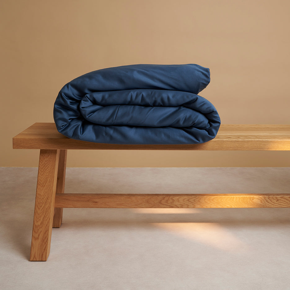 Dekbedovertrek Satijn Blauw (200×200 + 2× 60×70) / Coco & Cici