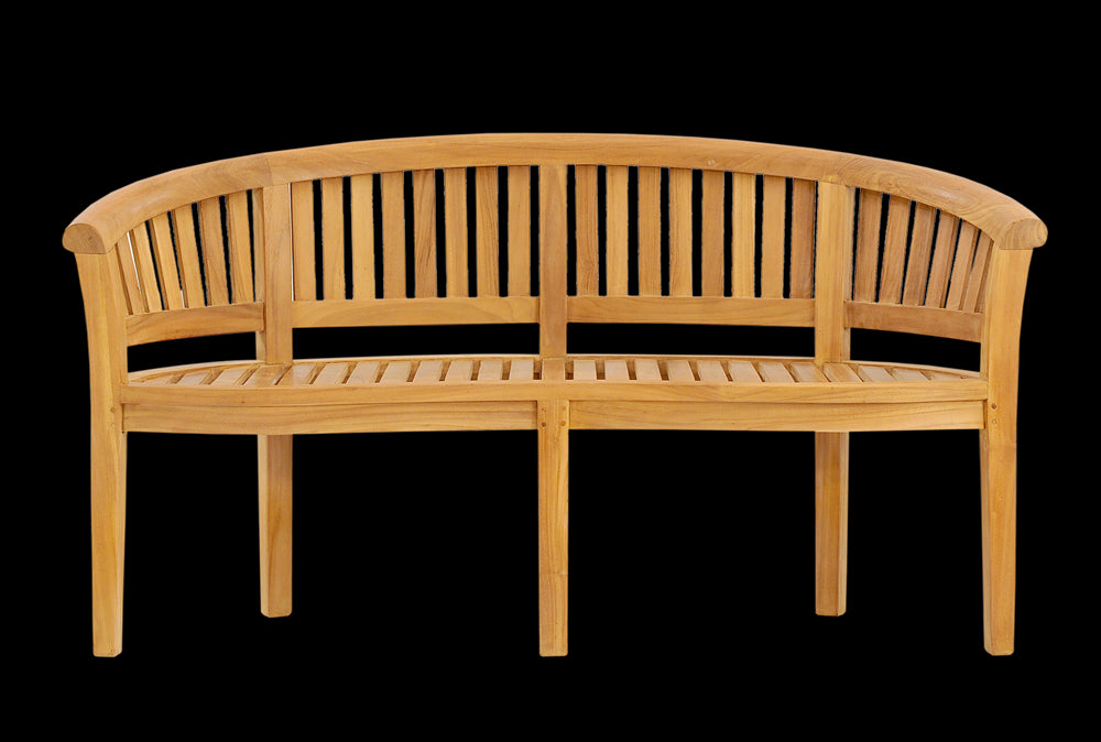 Tuin Bananenbank Teakhout (150 cm) / Benoa