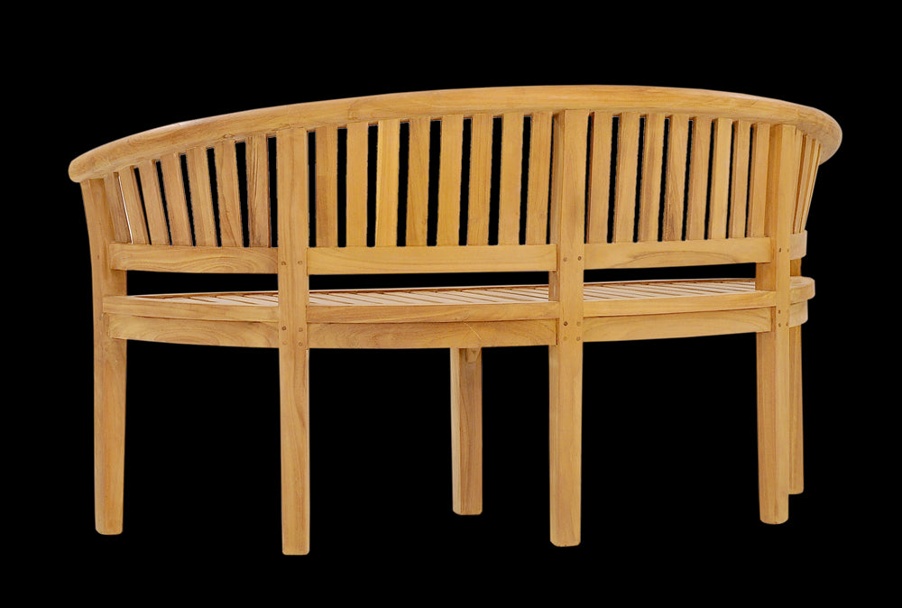 Tuin Bananenbank Teakhout (150 cm) / Benoa