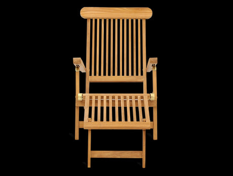 Tuin Ligstoel Lounge Teakhout / Benoa