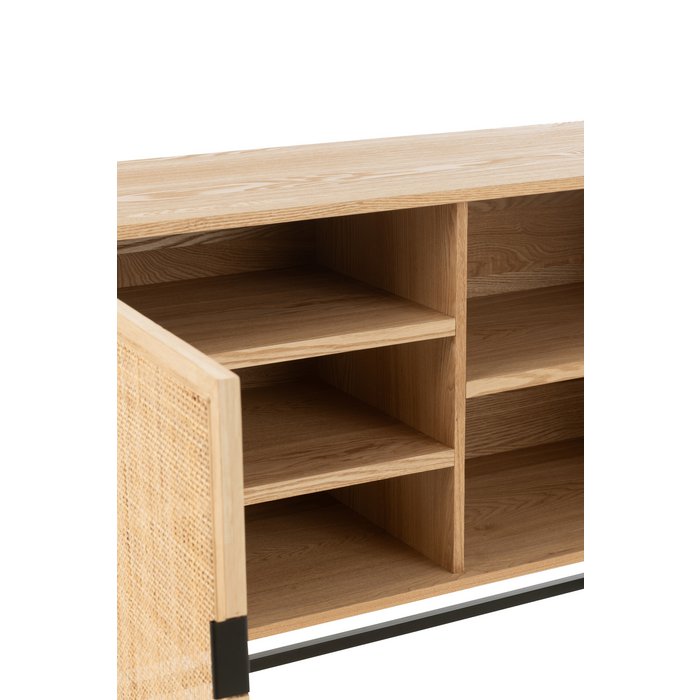 Kast Vierkant – Naturel/Zwart (Small) / J-Line