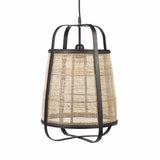 Mavis Hanglamp – Zwart & Naturel / KidsDepot