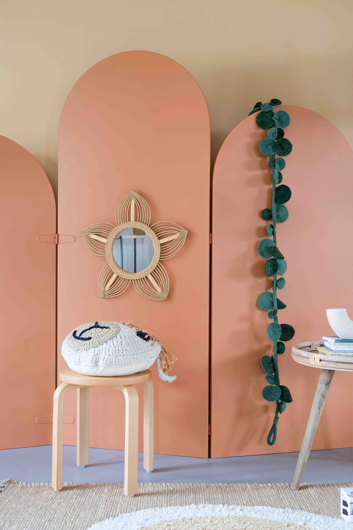 Mila Wandspiegel – Naturel / KidsDepot