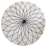 Flower Power Vloerkleed – Ø110 cm / KidsDepot