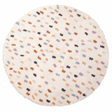 Rond Vloerkleed – Crèmewit & Multicolor / KidsDepot