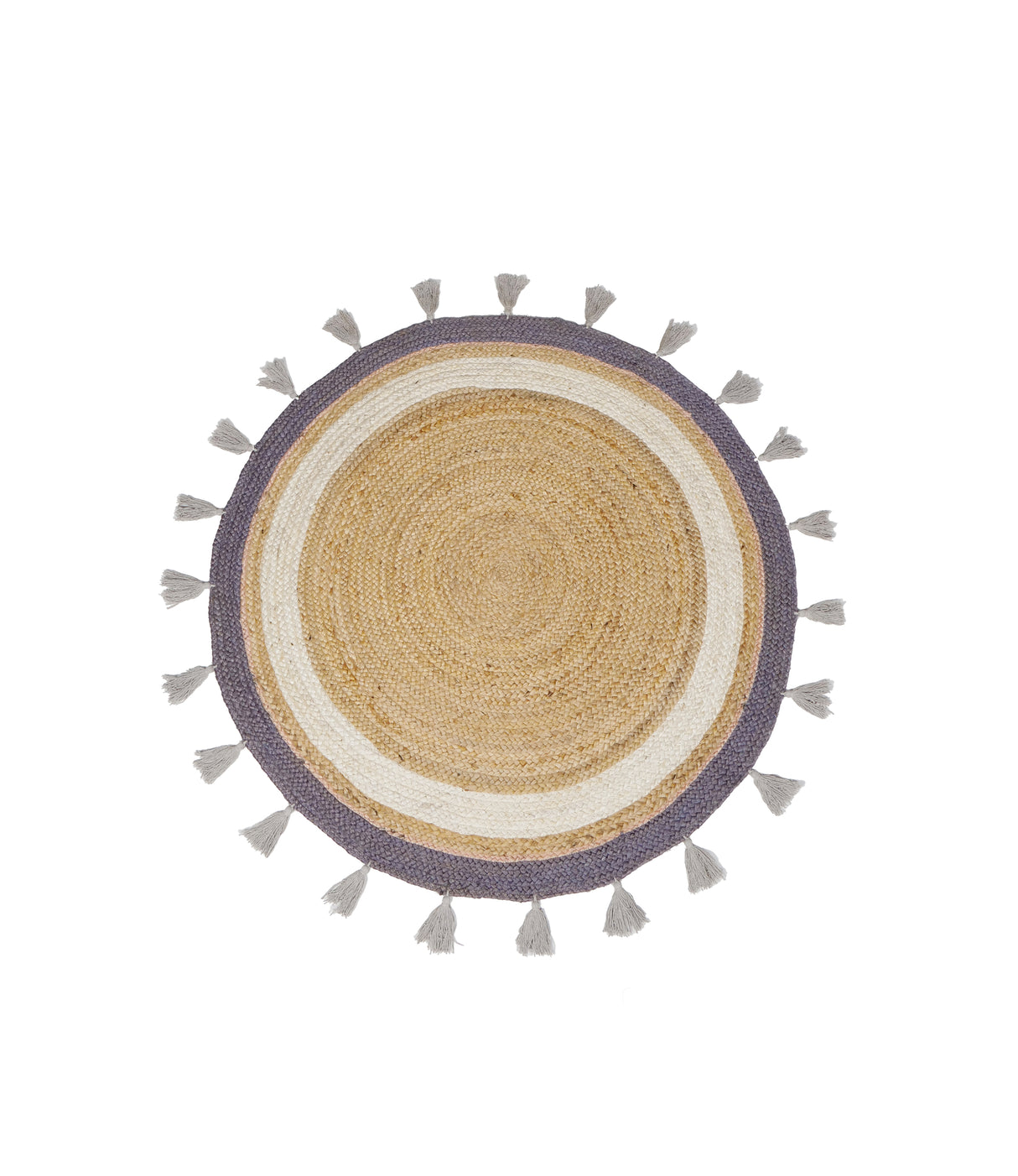 Rond Vloerkleed – Naturel / KidsDepot