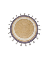 Rond Vloerkleed – Naturel / KidsDepot