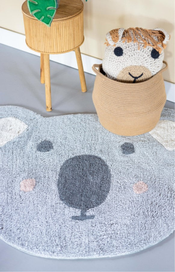 Cleo Vloerkleed – Koala Grijs / KidsDepot