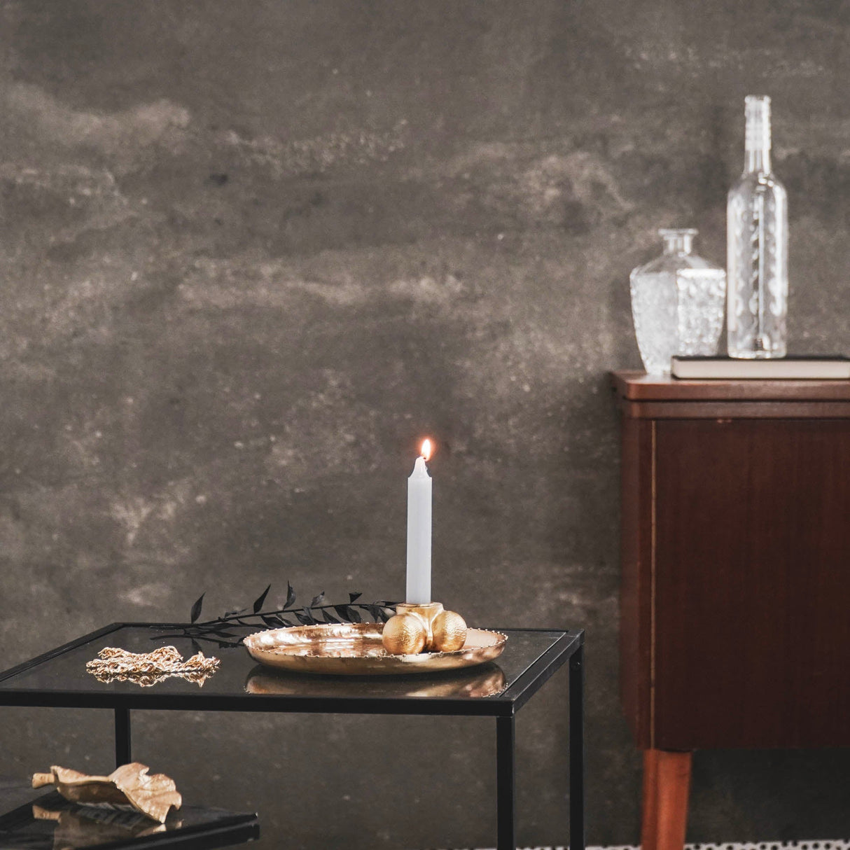 Kaarsen Grijs (Set van 6) / Housevitamin