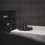 Gedraaide Kaarsen Zwart (Set van 4) / Housevitamin