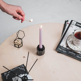 Gedraaide Kaarsen Roze (Set van 4) / Housevitamin